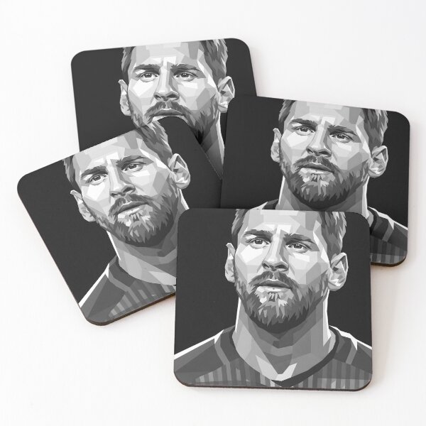 Item preview, Messi grayscale  designed and sold by Japanese art.