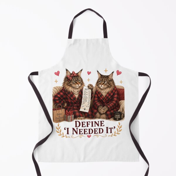 Item preview, Divertido regalo de pareja con humor sobre gatos Maine Coon para mamás que van de compras designed and sold by Gentlestate.