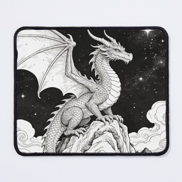 Item preview, Dragon on a mountaintop designed and sold by PicParadiz.