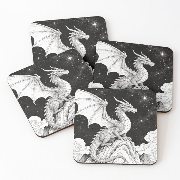 Item preview, Dragon on a mountaintop designed and sold by PicParadiz.