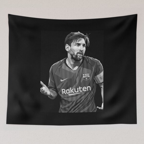 Item preview, Messi grayscale  designed and sold by Japanese art.