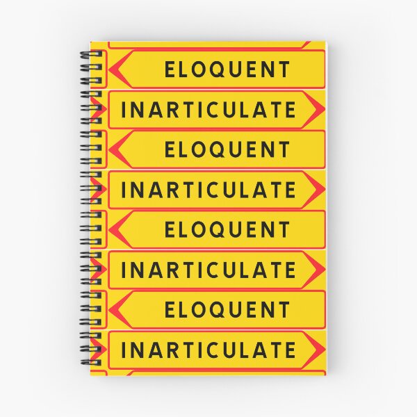 Item preview, Elocuente vs. Inarticulado designed and sold by ALF2023.