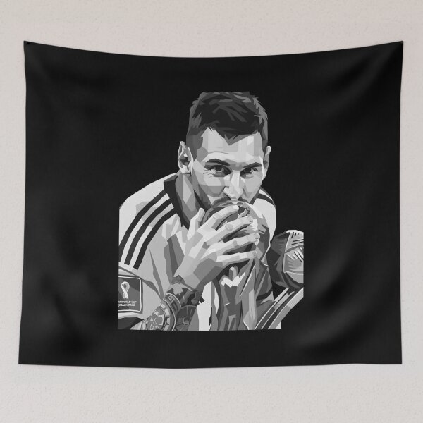 Item preview, Messi grayscale  designed and sold by Japanese art.