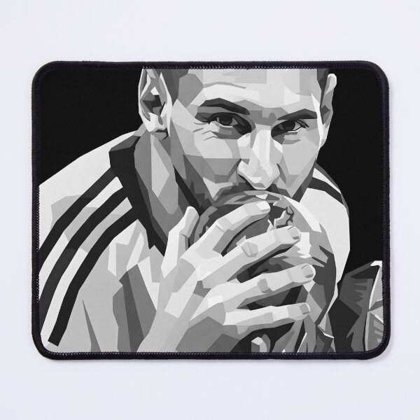 Item preview, Messi grayscale designed and sold by Japanese art.