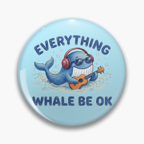 Item preview, Positive Whale Pun designed and sold by AdyKurniawan.