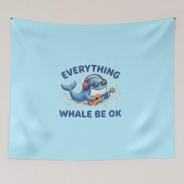 Item preview, Positive Whale Pun designed and sold by AdyKurniawan.