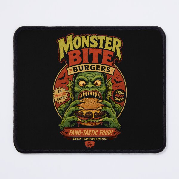 Item preview, Monster Bite Burgers designed and sold by CreativePrints3.