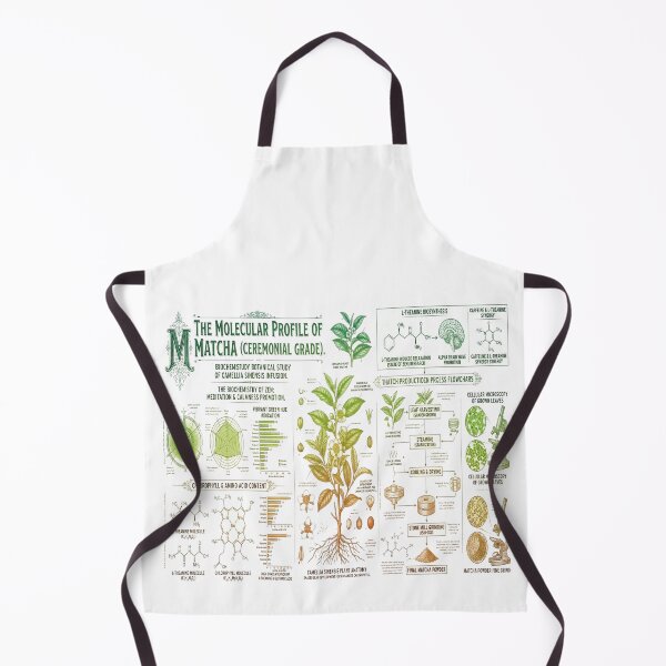 Item preview, The Molecular Profile of Matcha - Botanical Study & Biochemistry of Zen designed and sold by ClaussShop.