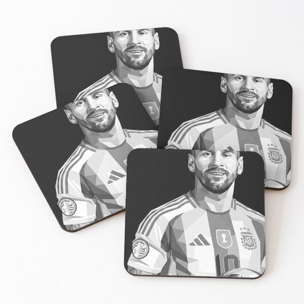 Item preview, Messi grayscale  designed and sold by Japanese art.