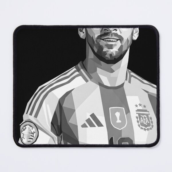 Item preview, Messi grayscale designed and sold by Japanese art.