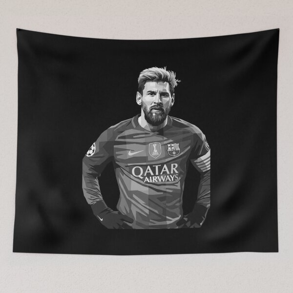 Item preview, Messi grayscale  designed and sold by Japanese art.