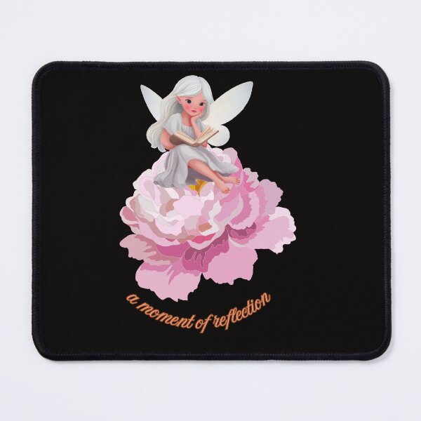 Item preview, Fairy of Reflection – Dreamy Floral Reading Art designed and sold by Tadeusz1.