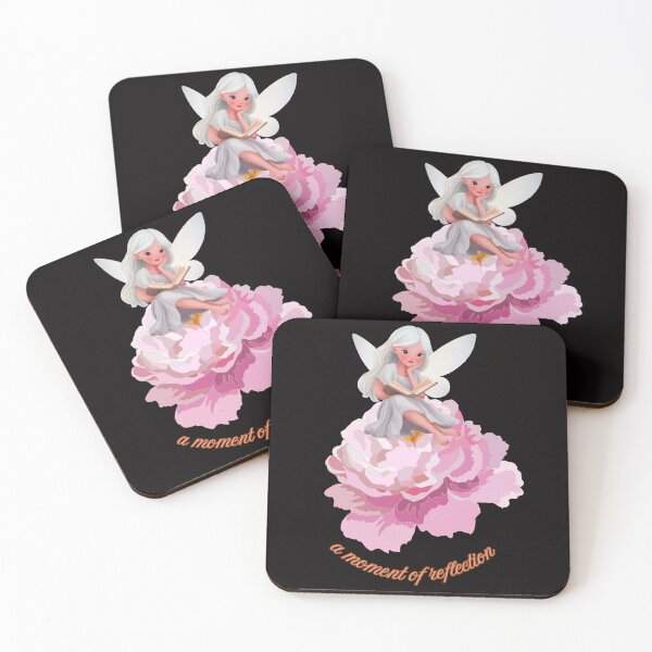 Item preview, Fairy of Reflection – Dreamy Floral Reading Art designed and sold by Tadeusz1.
