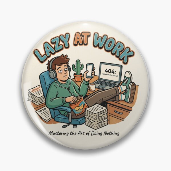 Item preview, Mastering the Art of Doing Nothing - Lazy Employee designed and sold by Alta-store.
