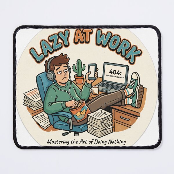 Item preview, Mastering the Art of Doing Nothing - Lazy Employee designed and sold by Alta-store.