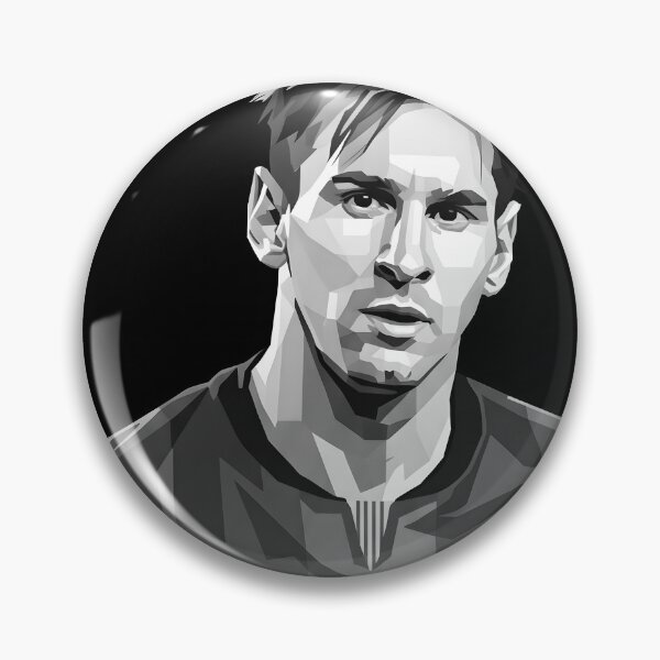 Item preview, Messi grayscale  designed and sold by Japanese art.