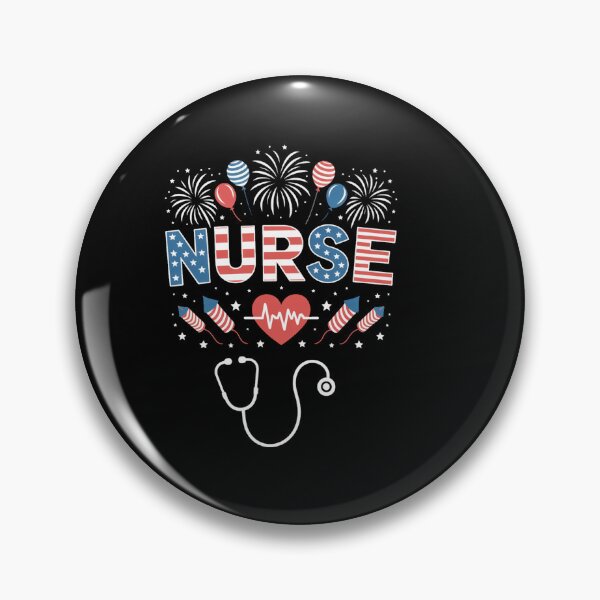 Item preview, 4th of July Nurse American Flag Fourth of July Nurse designed and sold by TyraYoung.