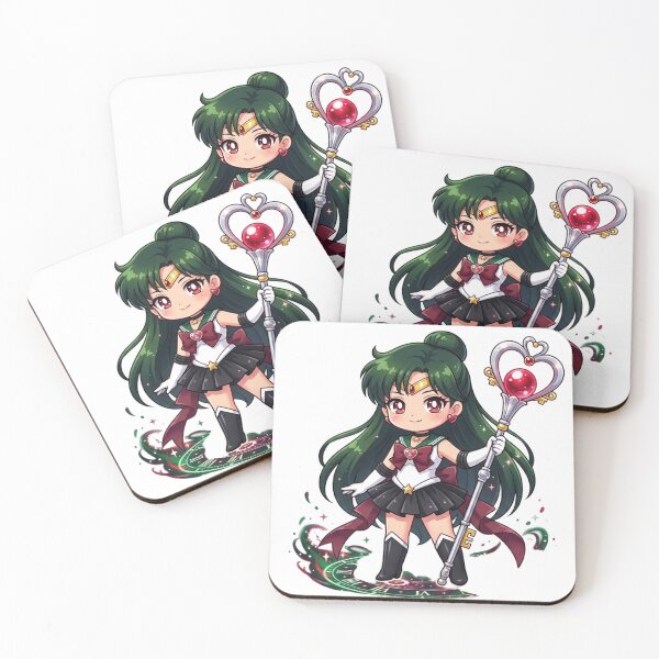 Item preview, Chibi Sailor Pluto Sticker designed and sold by Solace Sparkles.