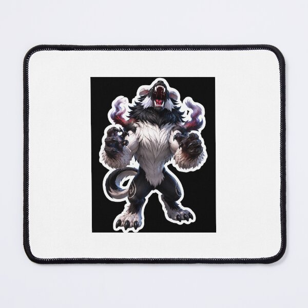 Item preview, Fierce Werewolf Monster Fantasy Art designed and sold by Farheen786.
