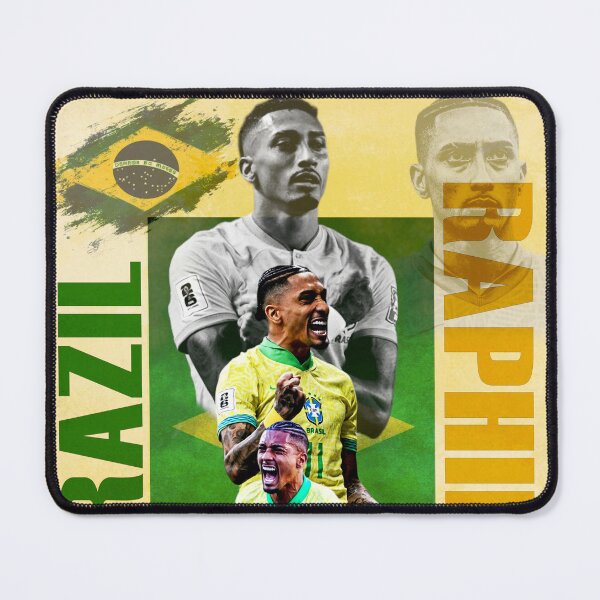 Item preview, Raphinha Brazil World Cup Football Art designed and sold by Af-RT10.