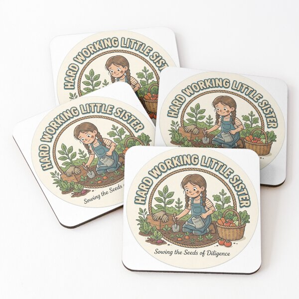 Item preview, Sowing the Seeds of Diligence - Hard Working Little Sister designed and sold by Alta-store.