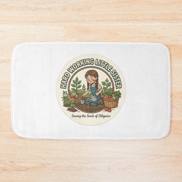 Item preview, Sowing the Seeds of Diligence - Hard Working Little Sister designed and sold by Alta-store.
