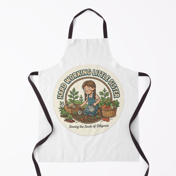 Item preview, Sowing the Seeds of Diligence - Hard Working Little Sister designed and sold by Alta-store.