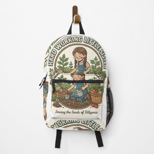 Item preview, Sowing the Seeds of Diligence - Hard Working Little Sister designed and sold by Alta-store.