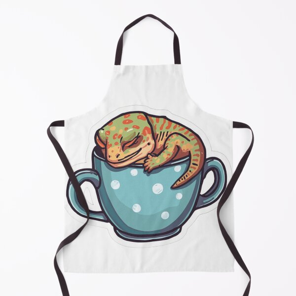 Item preview, Sleeping gecko on a mug designed and sold by angelicamstore.