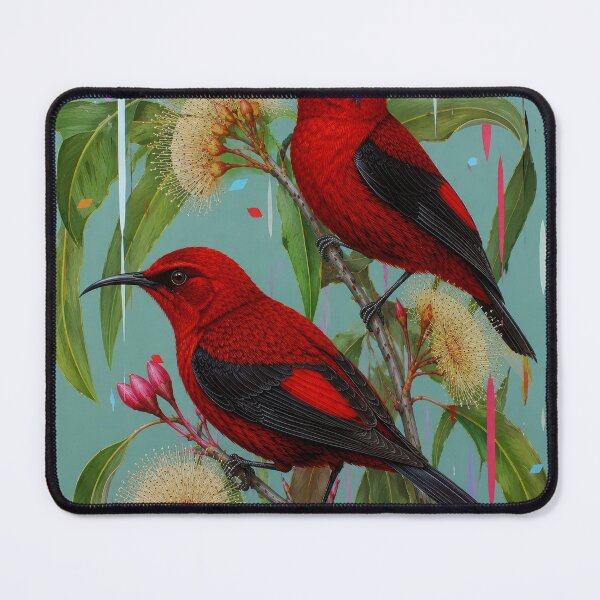 Item preview, Scarlet honeyeaters designed and sold by andreisky.
