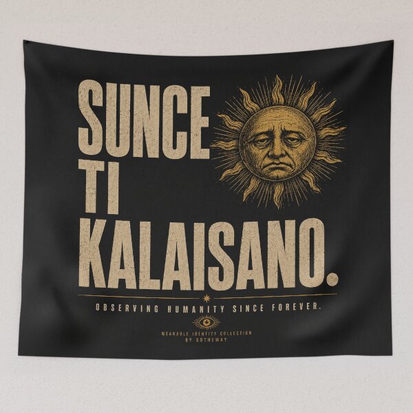Item preview, Sunce Ti Kalaisano – Brutalist Balkan Typography Design designed and sold by InnerwayStudio.