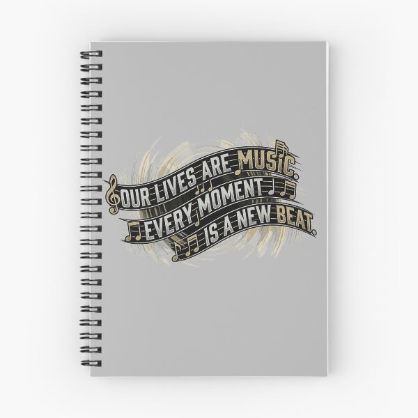 Item preview, Music Is Life - Inspirational Musical Quote Typography Art designed and sold by Style-InkPulse.