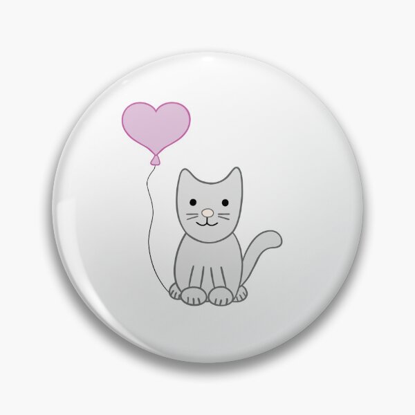 Item preview, Love Balloon Kitty Cute Cat   designed and sold by LesleySilly.