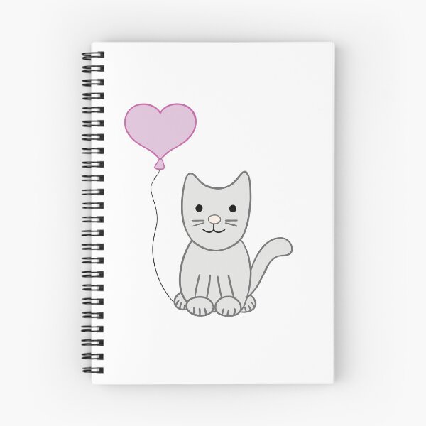Item preview, Love Balloon Kitty Cute Cat   designed and sold by LesleySilly.