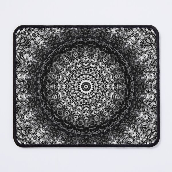 Item preview, Gothic Skull Mandala Fractal | Dark Symmetry Horror Art designed and sold by cr6zym1nd.