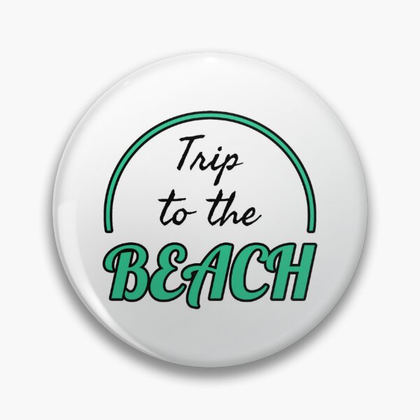 Item preview, Trip to the Beach Summer Typography Design designed and sold by PixelParinda.
