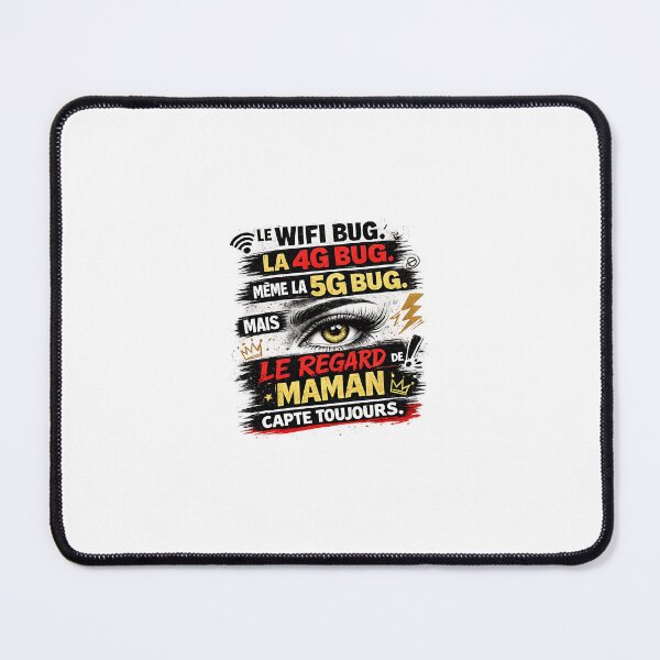 Item preview, The Wi-Fi is buggy. The 4G is buggy. Even the 5G is buggy. But Mom's gaze still picks up. designed and sold by 97-caboutique.