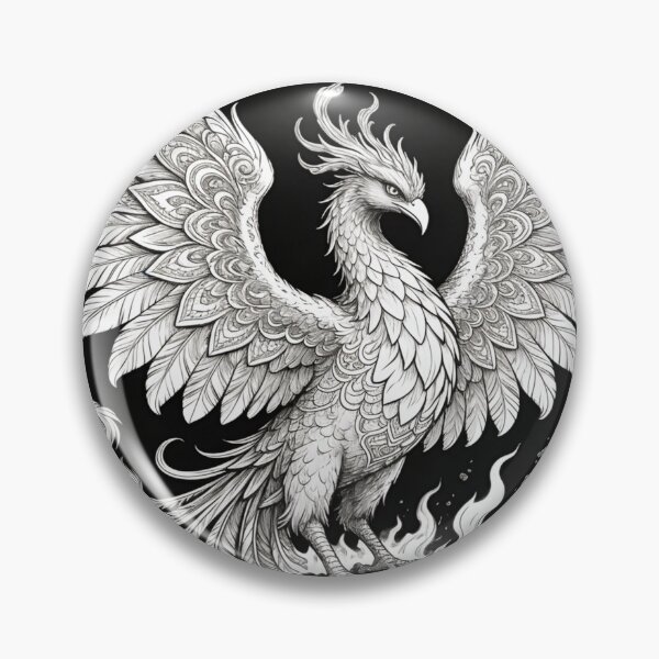 Item preview, Majestic phoenix rising from the flames designed and sold by PicParadiz.