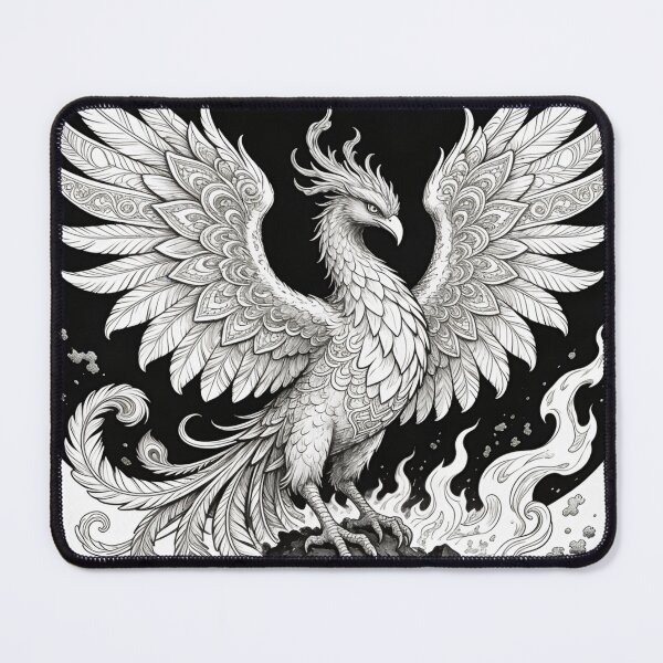 Item preview, Majestic phoenix rising from the flames designed and sold by PicParadiz.