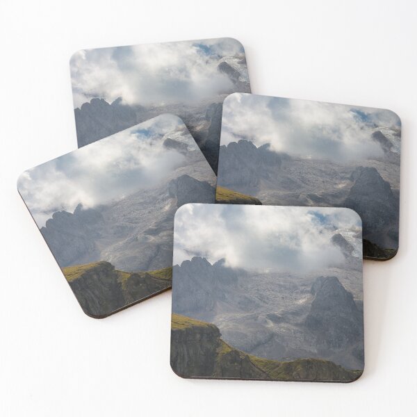 Item preview, Marmolada Glacier and Dramatic Clouds in the Dolomites Italy designed and sold by RastislavS.