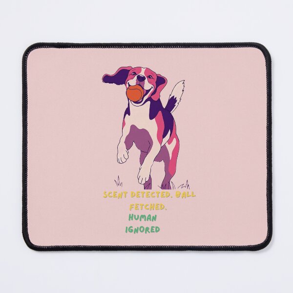 Item preview, Funny Beagle Fetching Ball Dog Lover Illustration designed and sold by BLUESKY11a.