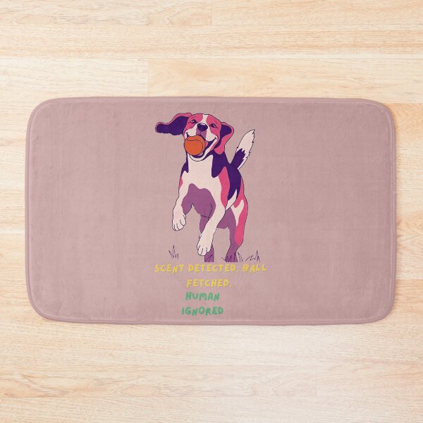 Item preview, Funny Beagle Fetching Ball Dog Lover Illustration designed and sold by BLUESKY11a.