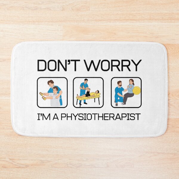 Item preview, Don’t worry, I’m a physiotherapist. Funny Gifts For Physiotherapists And Chiropractors designed and sold by iX-Physio.