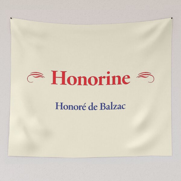 Item preview, Balzac, Honorine, French Novelist and Playwright, Classic Literature designed and sold by CharlottePlaceArt.