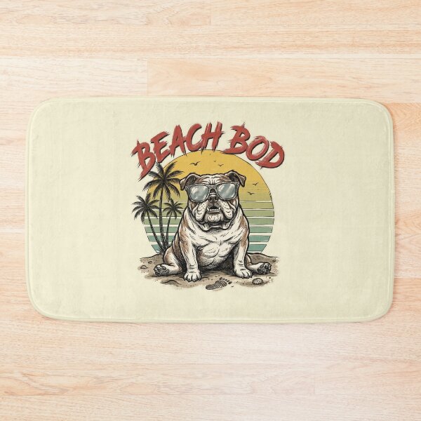 Item preview, Bulldog Beach Bod Summer designed and sold by AdyKurniawan.