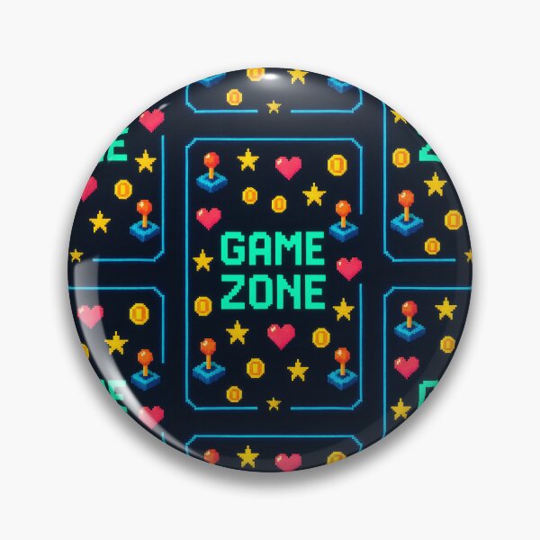 Item preview, Retro Pixel Art Game Zone Arcade Poster designed and sold by Amber-Lyn-360.