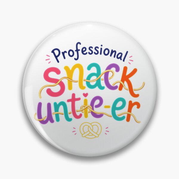 Item preview, Professional Snack Untie-er Funny Toddler Mom Daycare Teacher designed and sold by MalisoStickers.