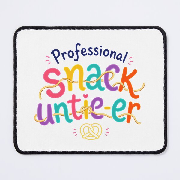 Item preview, Professional Snack Untie-er Funny Toddler Mom Daycare Teacher designed and sold by MalisoStickers.
