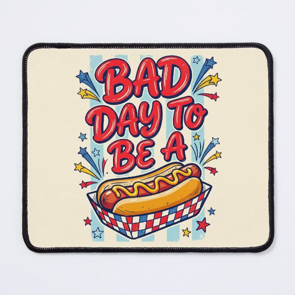 Item preview, Bad Day to be a Hot Dog designed and sold by dudelinart.