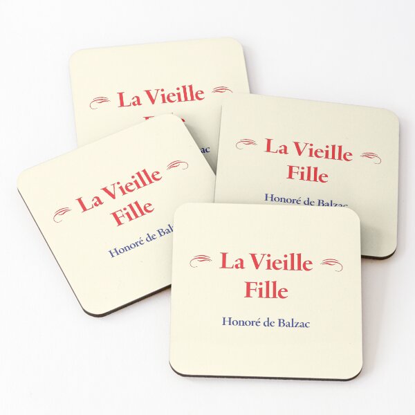 Item preview, Balzac, La Vieille Fille, French Novelist and Playwright, Classic Literature designed and sold by CharlottePlaceArt.